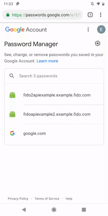 Google เปิดฟีเจอร์สแกนนิ้วแทน Password 