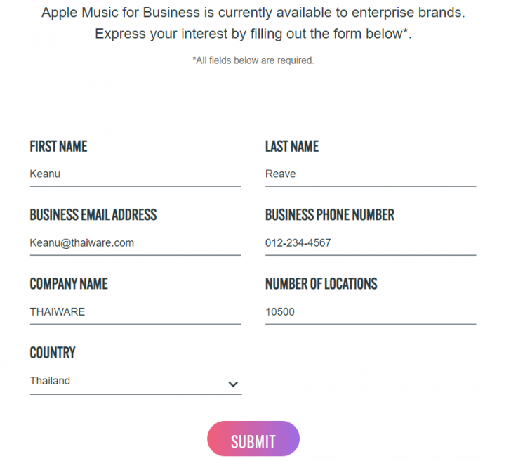 Apple Music for Business บริการสำหรับใช้เปิดเพลงในร้านค้าแบบถูกกฏหมาย