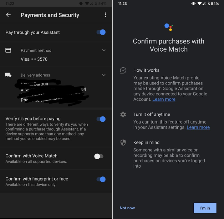 Google กำลังทดสอบระบบ ยืนยันสั่งจ่ายเงินด้วยเสียง บน Google Assistant