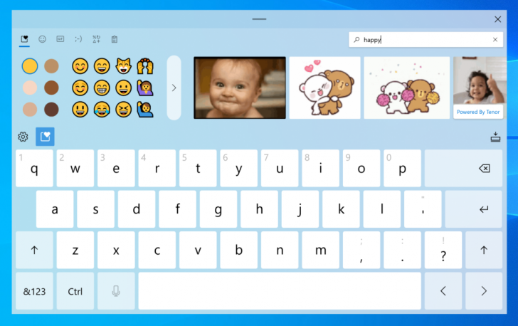 Microsoft เพิ่มฟีเจอร์ใหม่ Touch Keyboard บน Windows 10