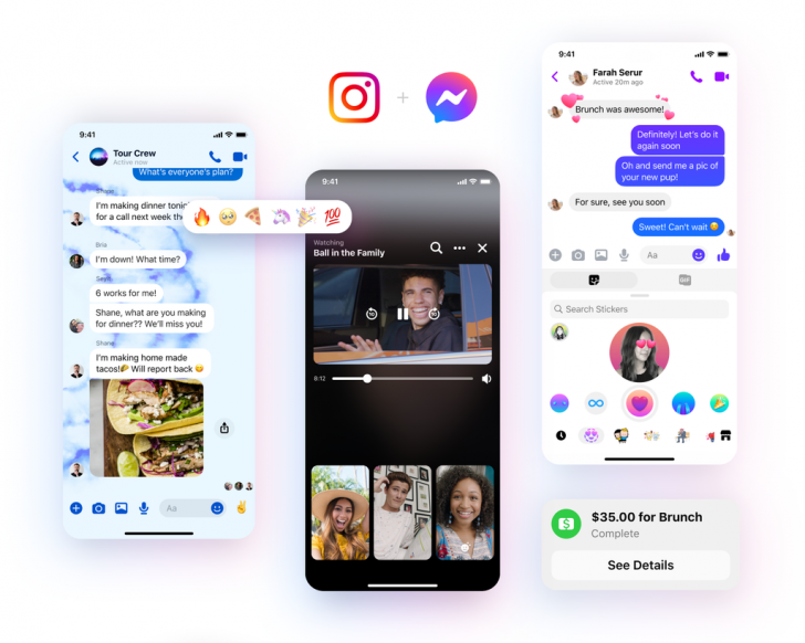Facebook ประกาศปรับโลโก้ Messenger และเพิ่มฟีเจอร์ใหม่ ใช้งานร่วมกับ Instagram ได้แล้ว
